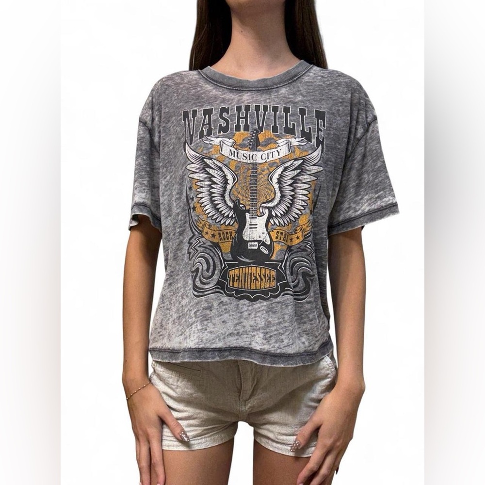 Nashville Graphic Tee - Gray